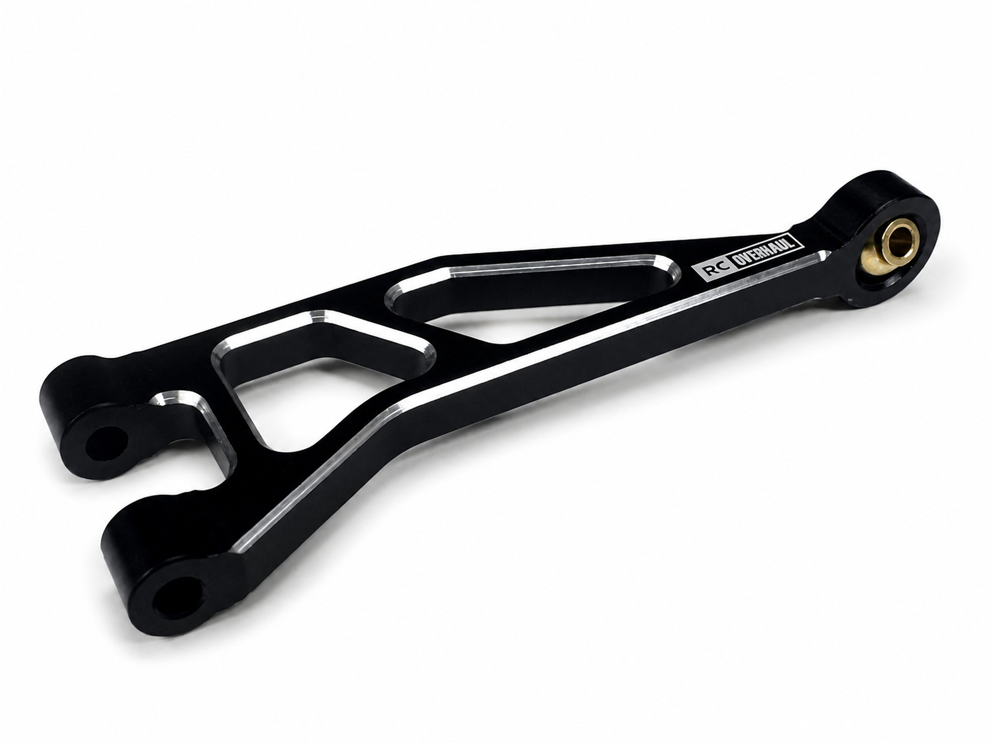 Rear Upper Suspension Arms, Black Aluminium, Mini Kraton-2