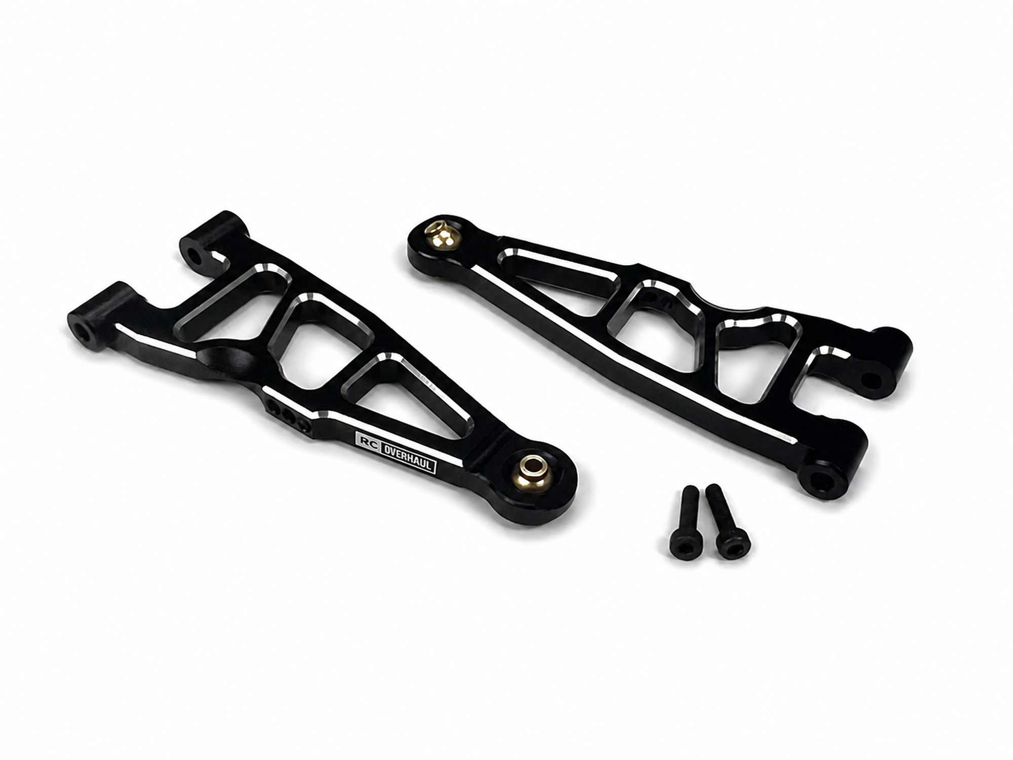 Front Lower Suspension Arms, Black Aluminium, Mini Kraton