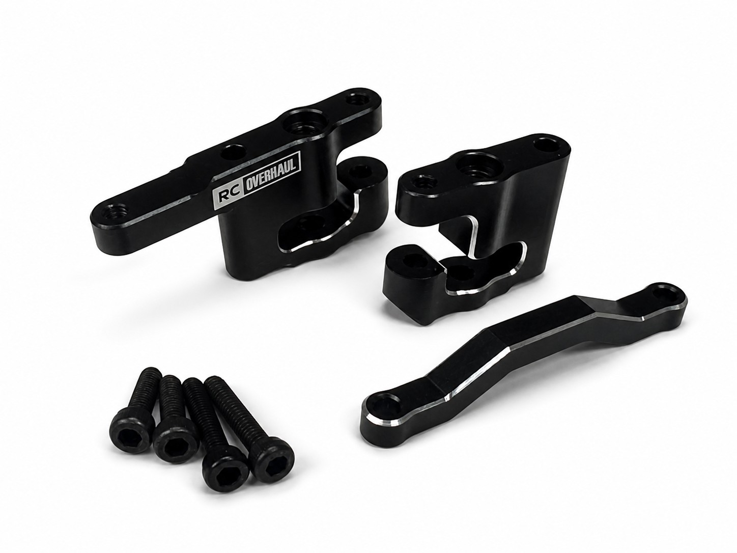 Steering Set, Black Aluminium, Mini Kraton