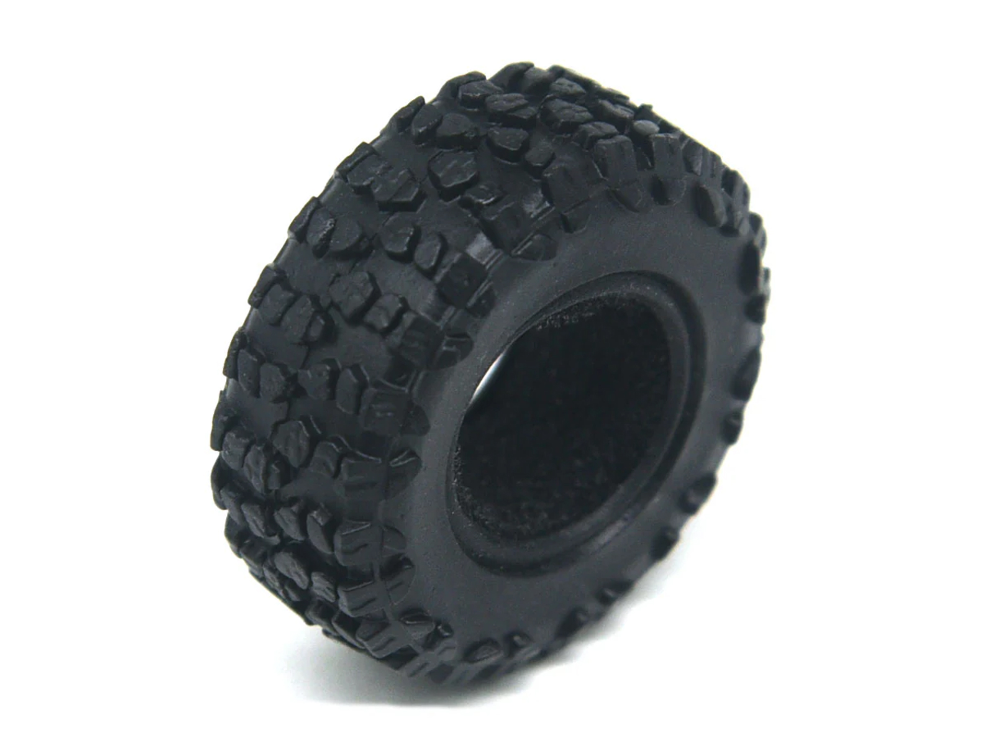 Off Road Block Tyre w/insert, Set SCX30-2