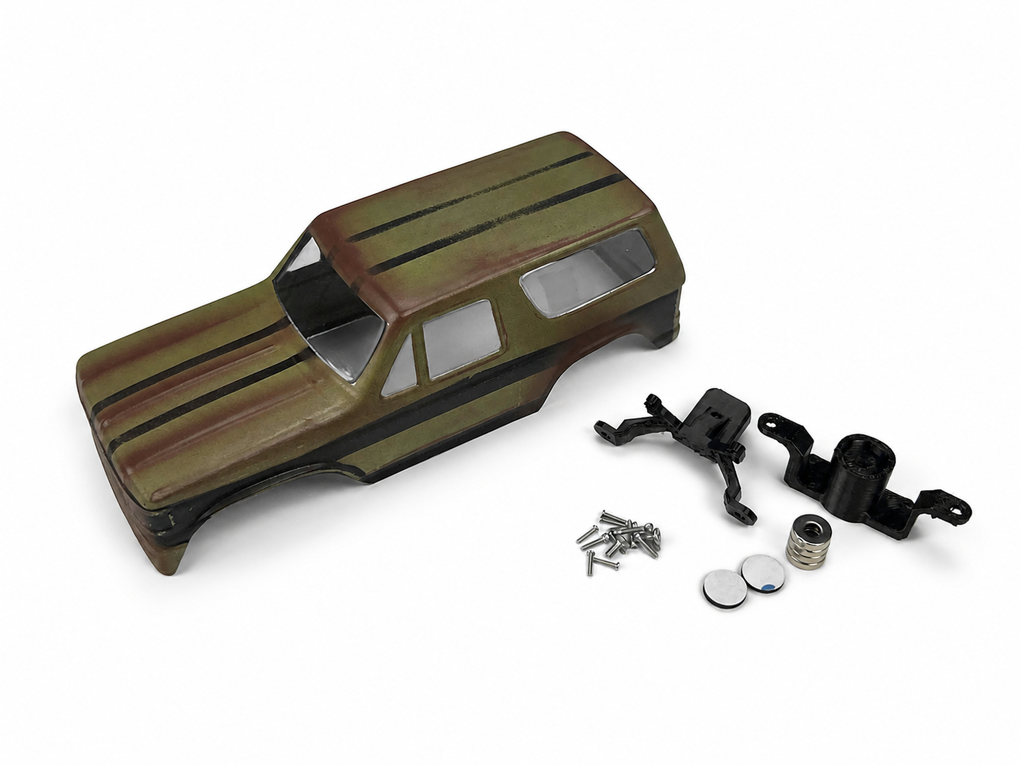 K10 Body, hand painted Fang (Army Green), SCX30