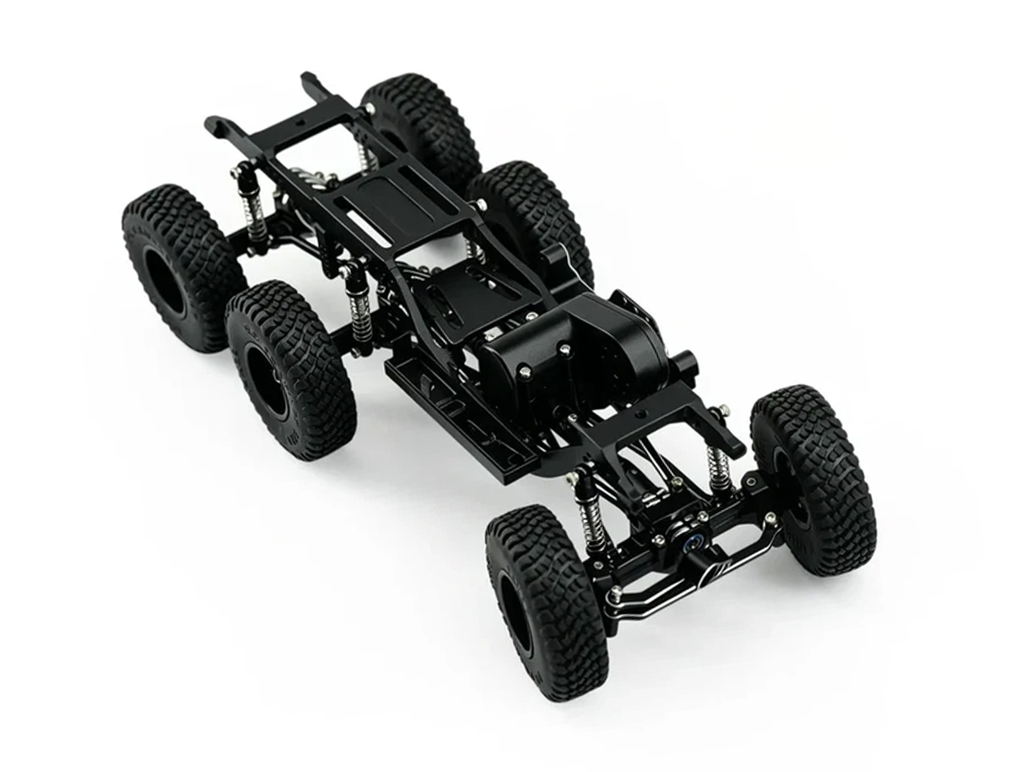 6 WD conversion, Black Aluminium, SCX30-2