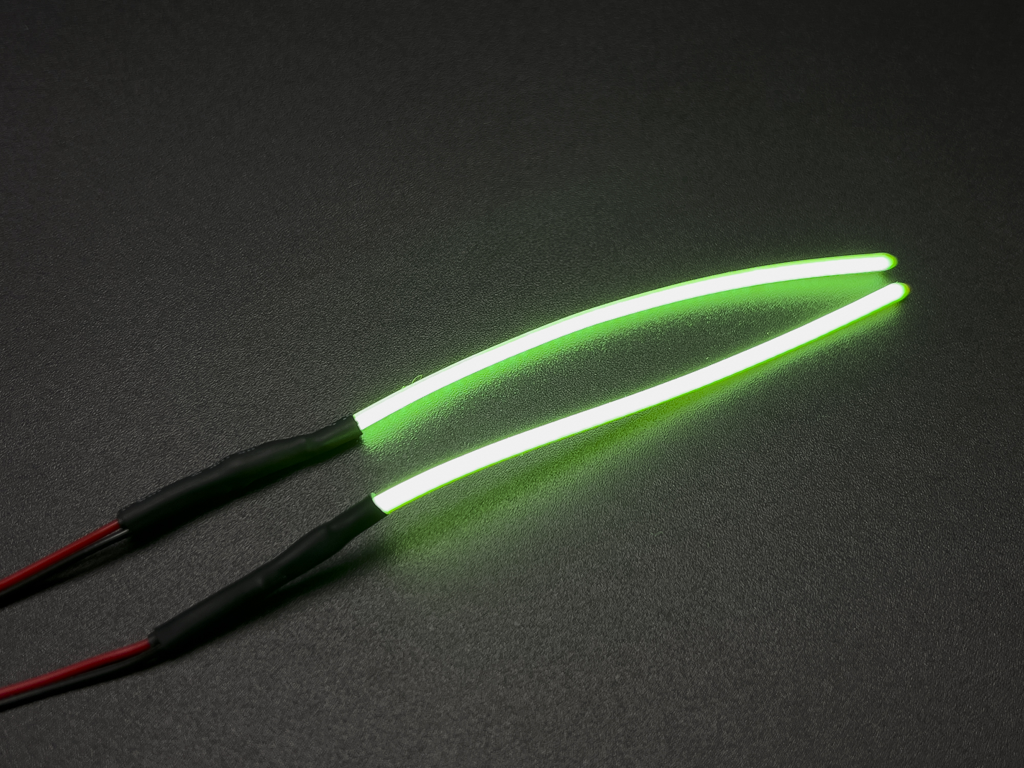 LED Light Line Pair, 7cm Green-2