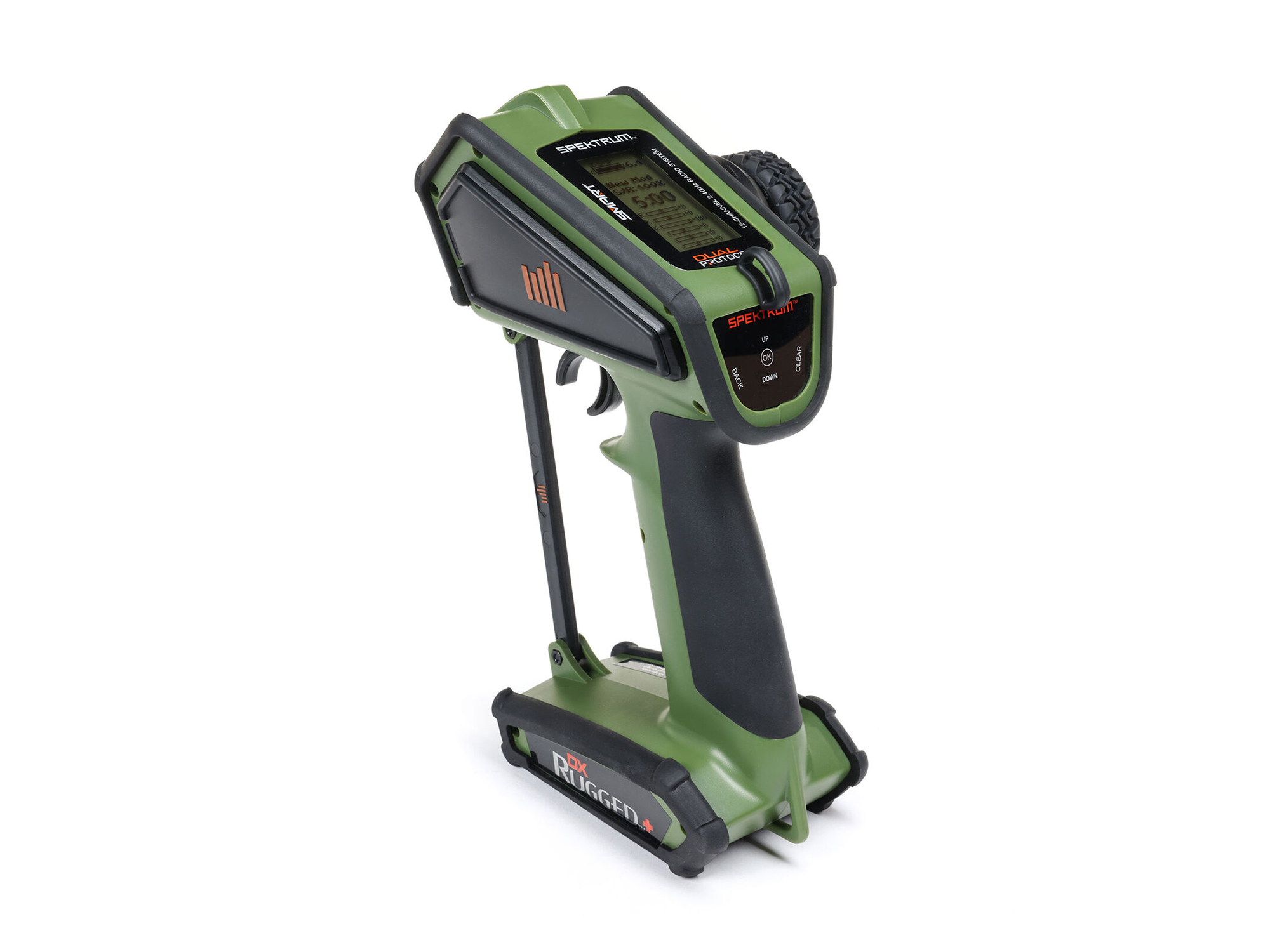 DX Rugged+ 12-Channel DSMR+ Transmitter, Green-2