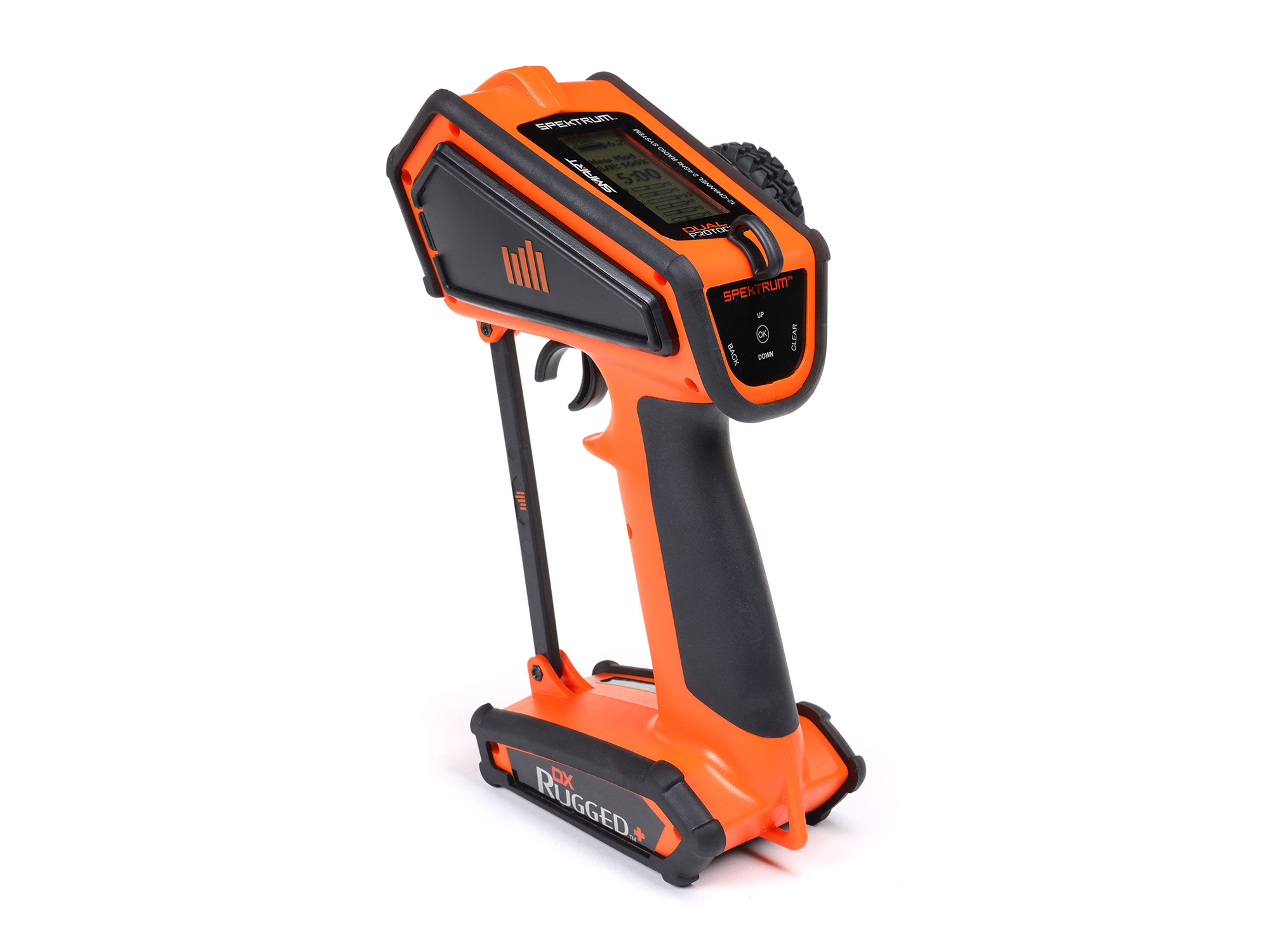 DX Rugged+ 12-Channel DSMR+ Transmitter, Orange-2