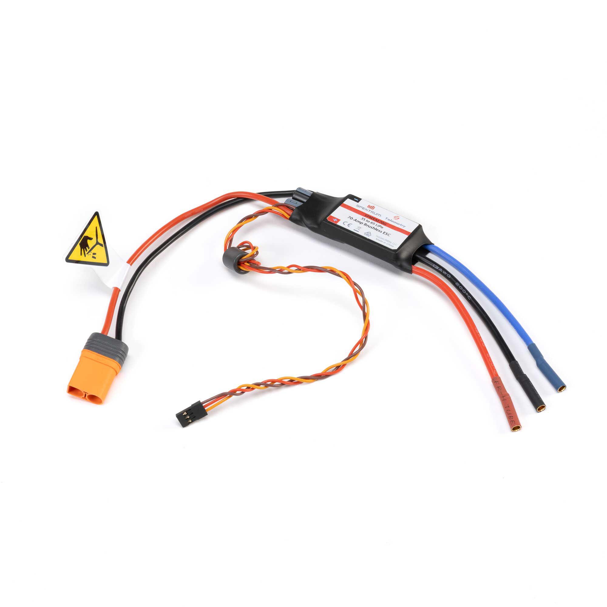 70-Amp Smart Lite Brushless ESC, 3S-6S: IC5 Version G