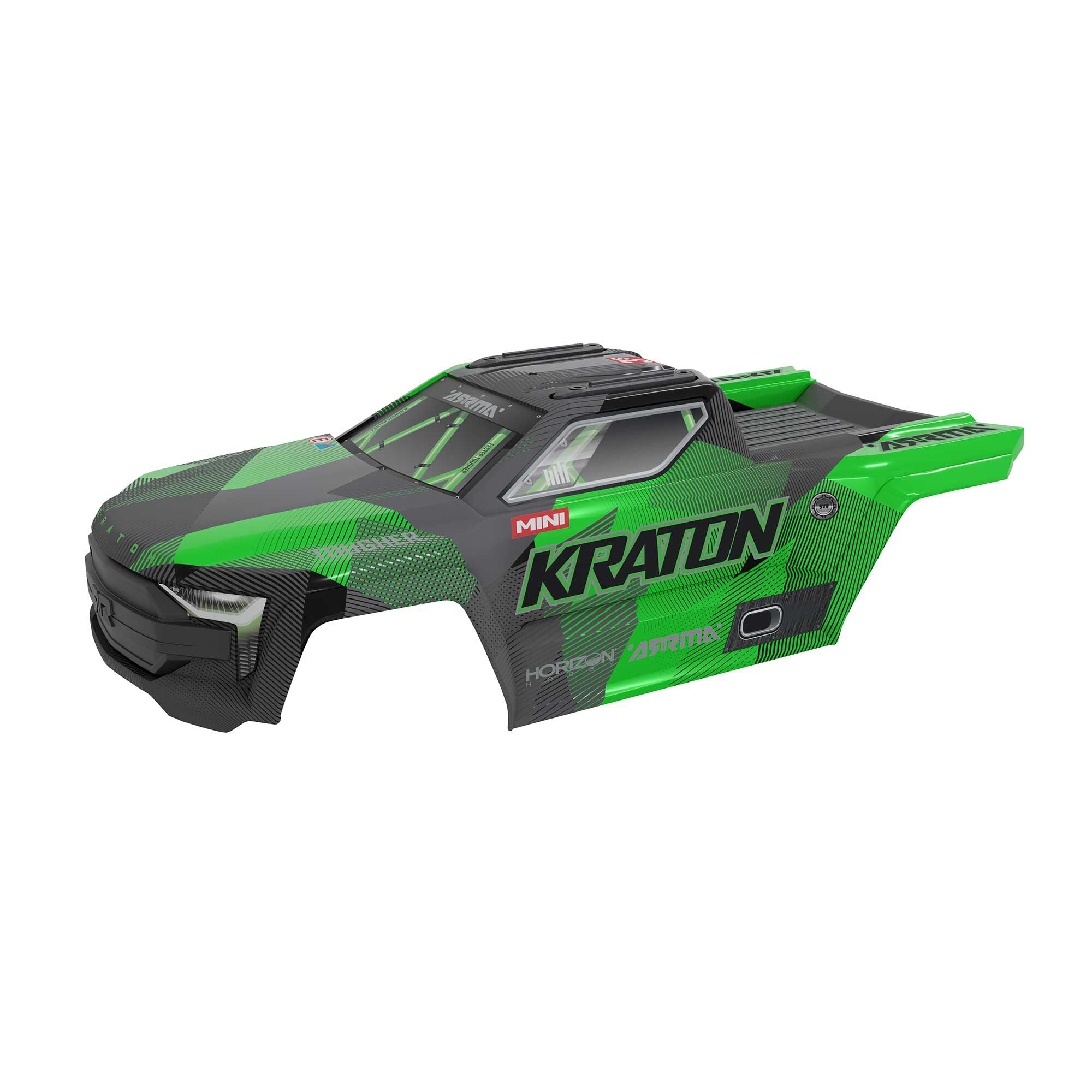 MINI KRATON Body, Black/Green