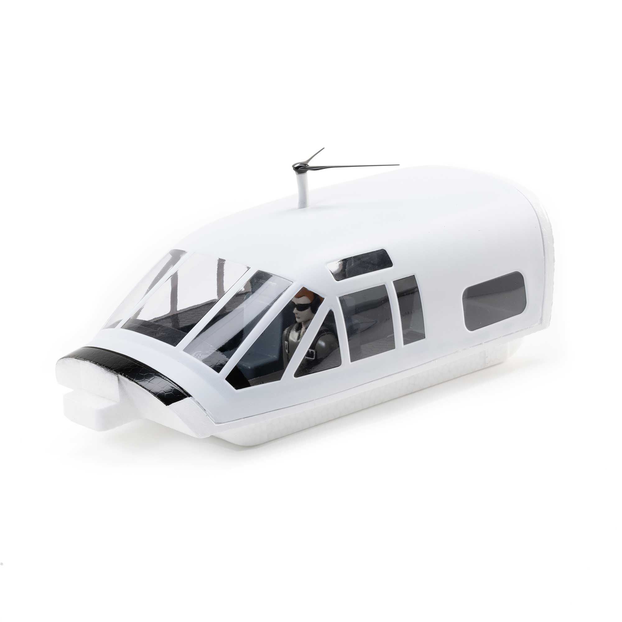 Battery Hatch with Pilot, White: RC-45J 1.5m