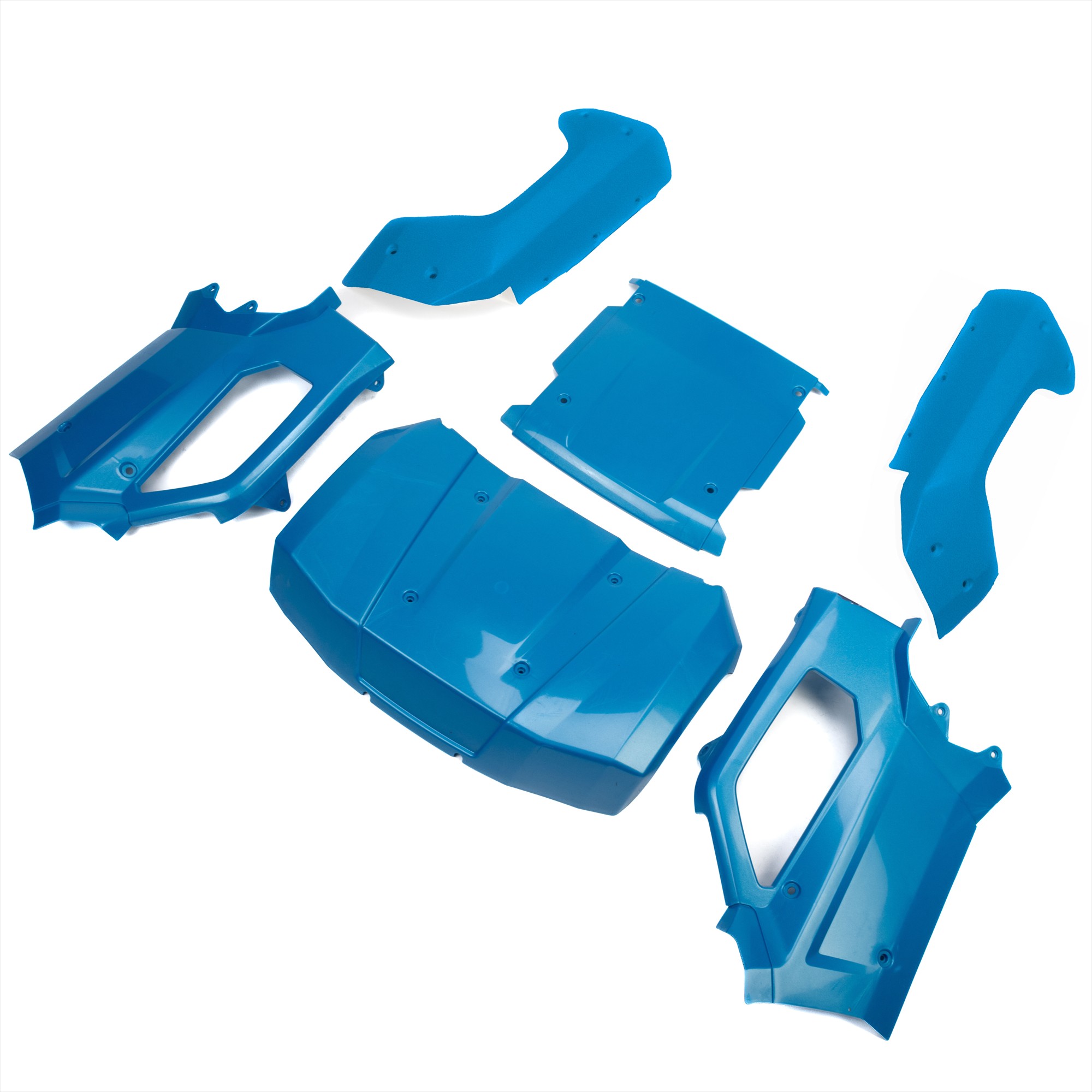 Body Set, Complete, Metallic Blue: 5IVE-T 3.0