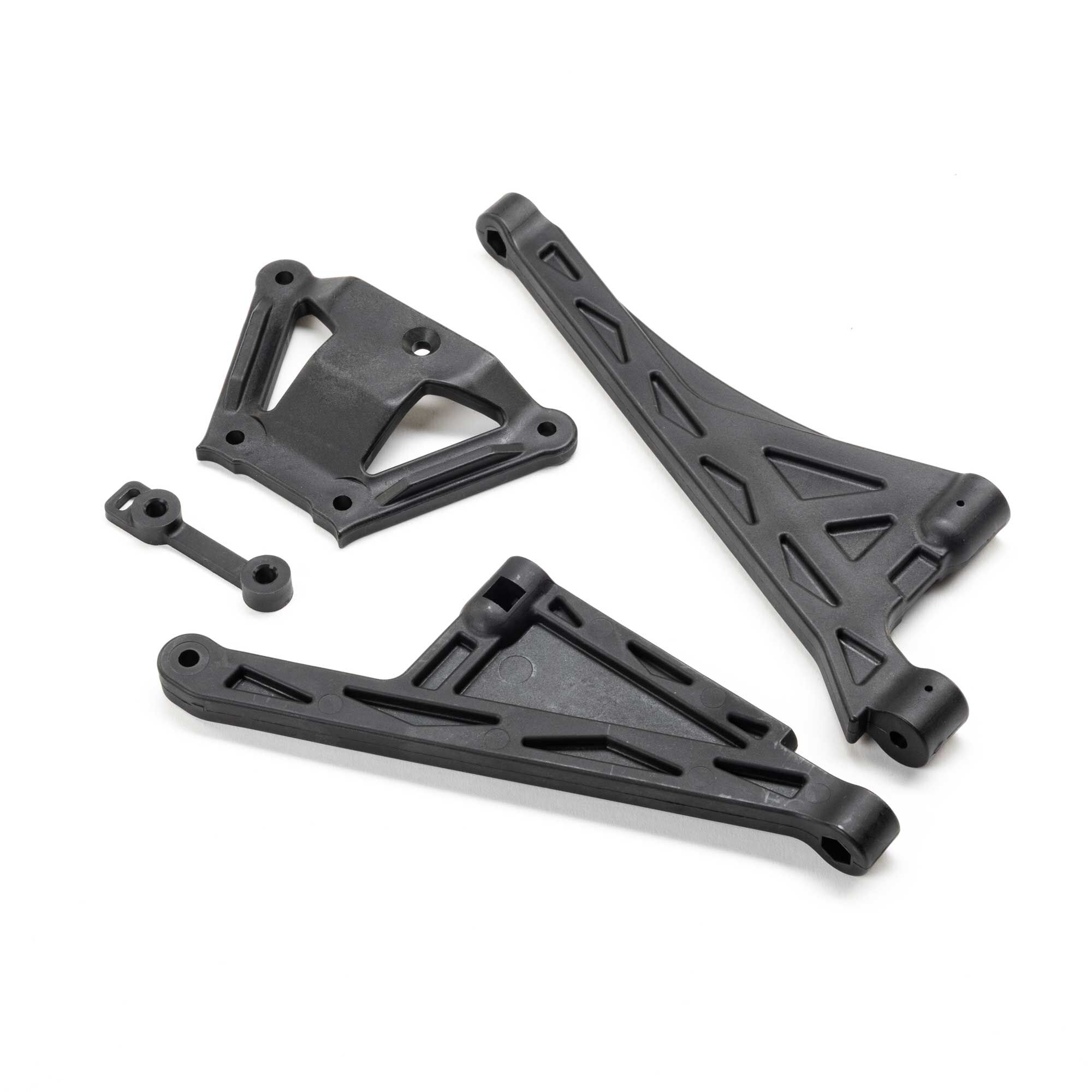 Front and Rear Chassis Brace and Spacer Set: 5IVE-TG 3.0