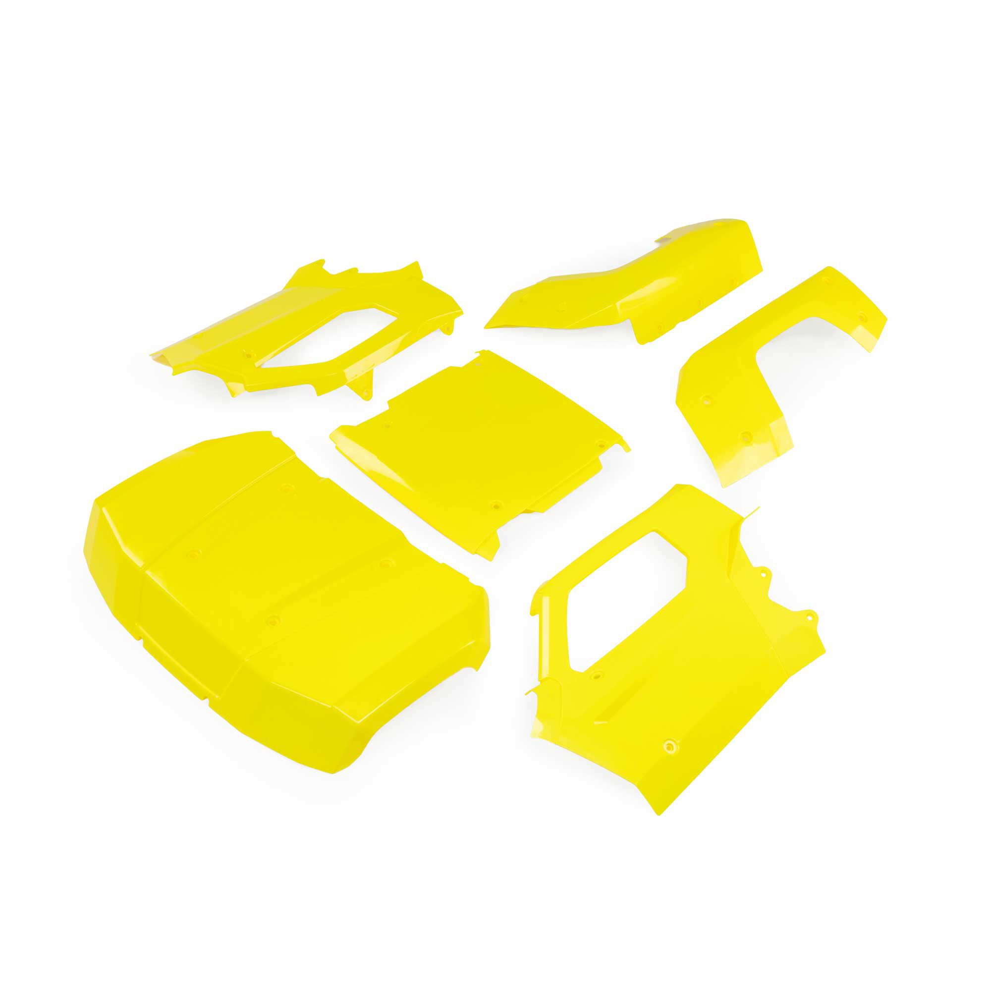 Body Set Complete, Florescent Yellow: 5IVE-T 3.0