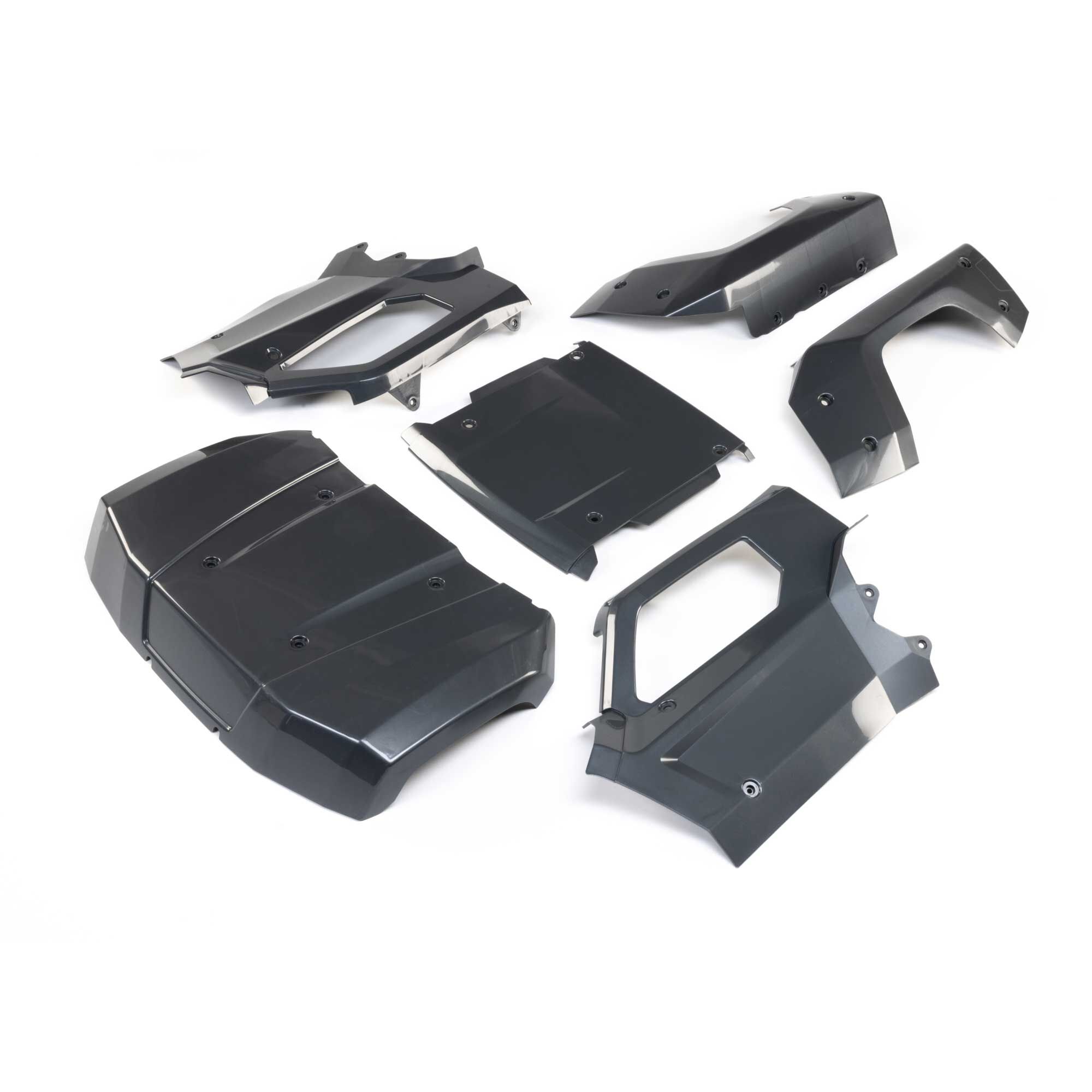 Body Set, Complete, Gun Metal Grey: 5IVE-T 3.0