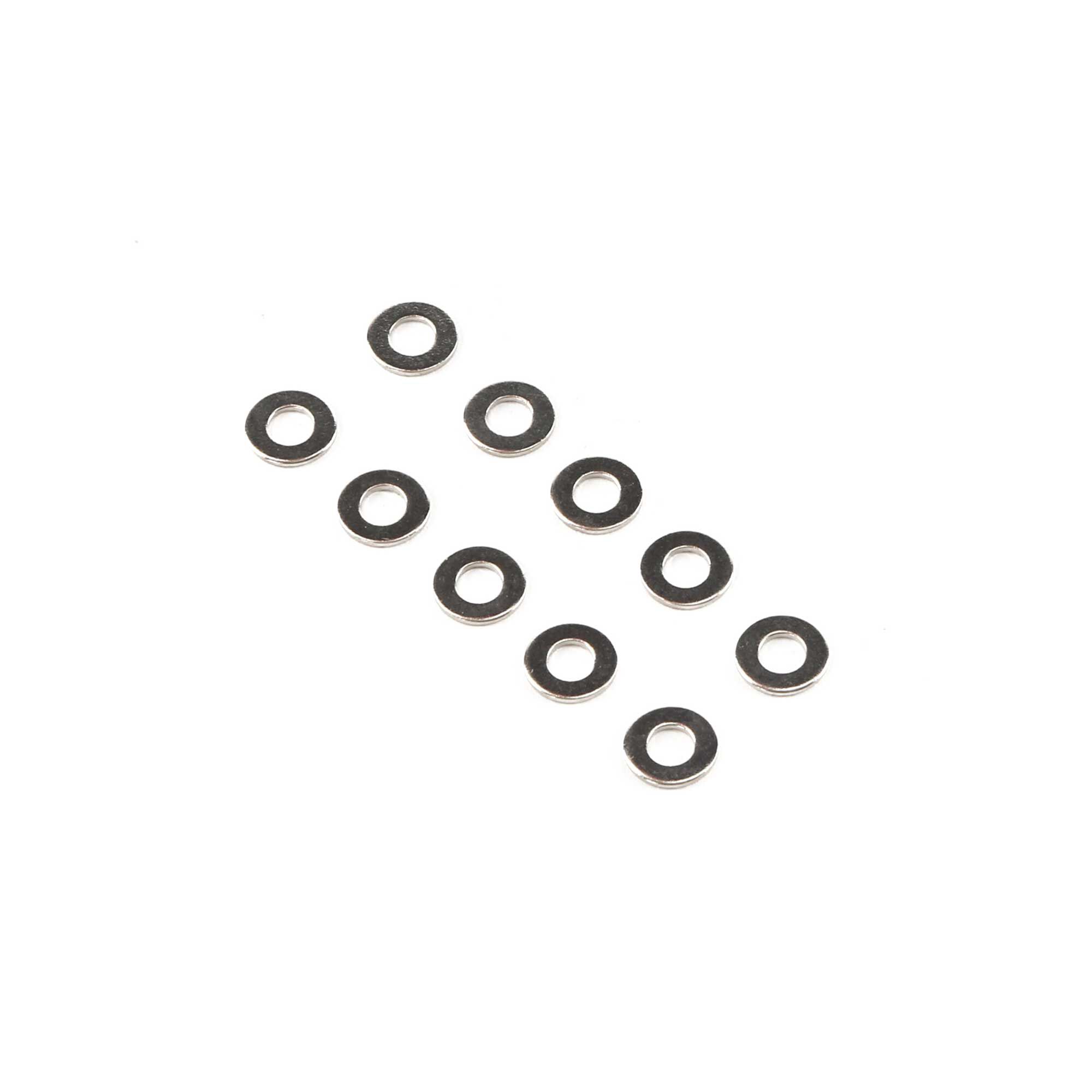 Washer, 4.3mm x 9mm x 0.8mm, Steel (10)