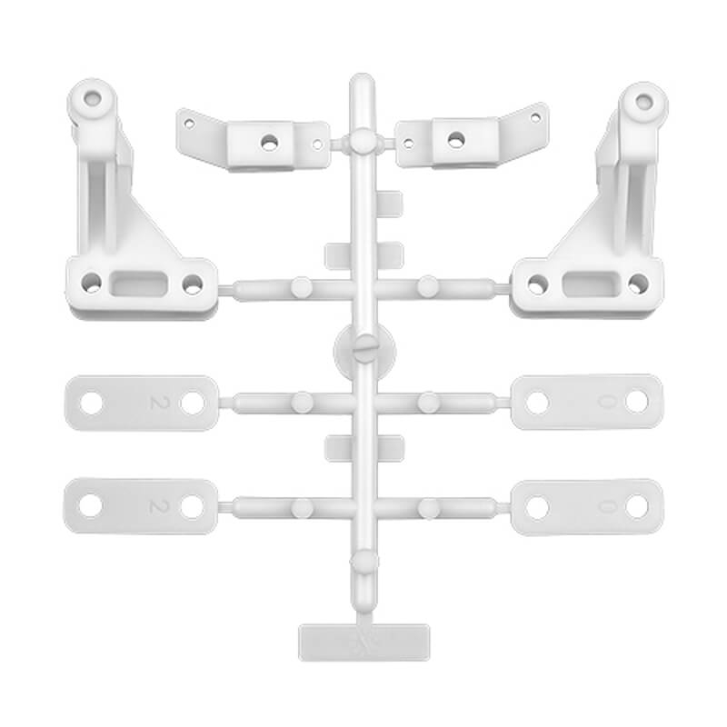 Team Associated Rc12l Suspension Arm & Steering Block Set