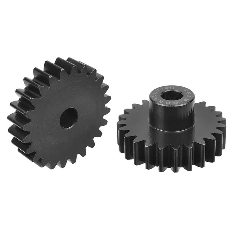 Corally M1.0 Pinion Short Hardened Steel 10 Teeth 5mm Shaft-1