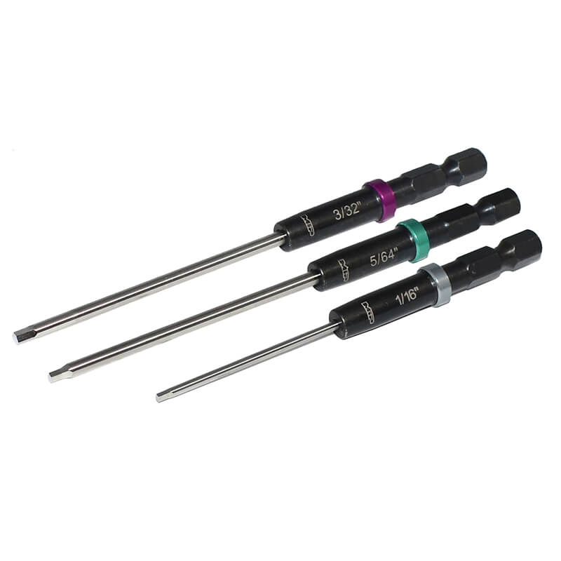 Mip Speed Tip Hex Driver Set Gen 2 Std 1/16,3/32,5/64