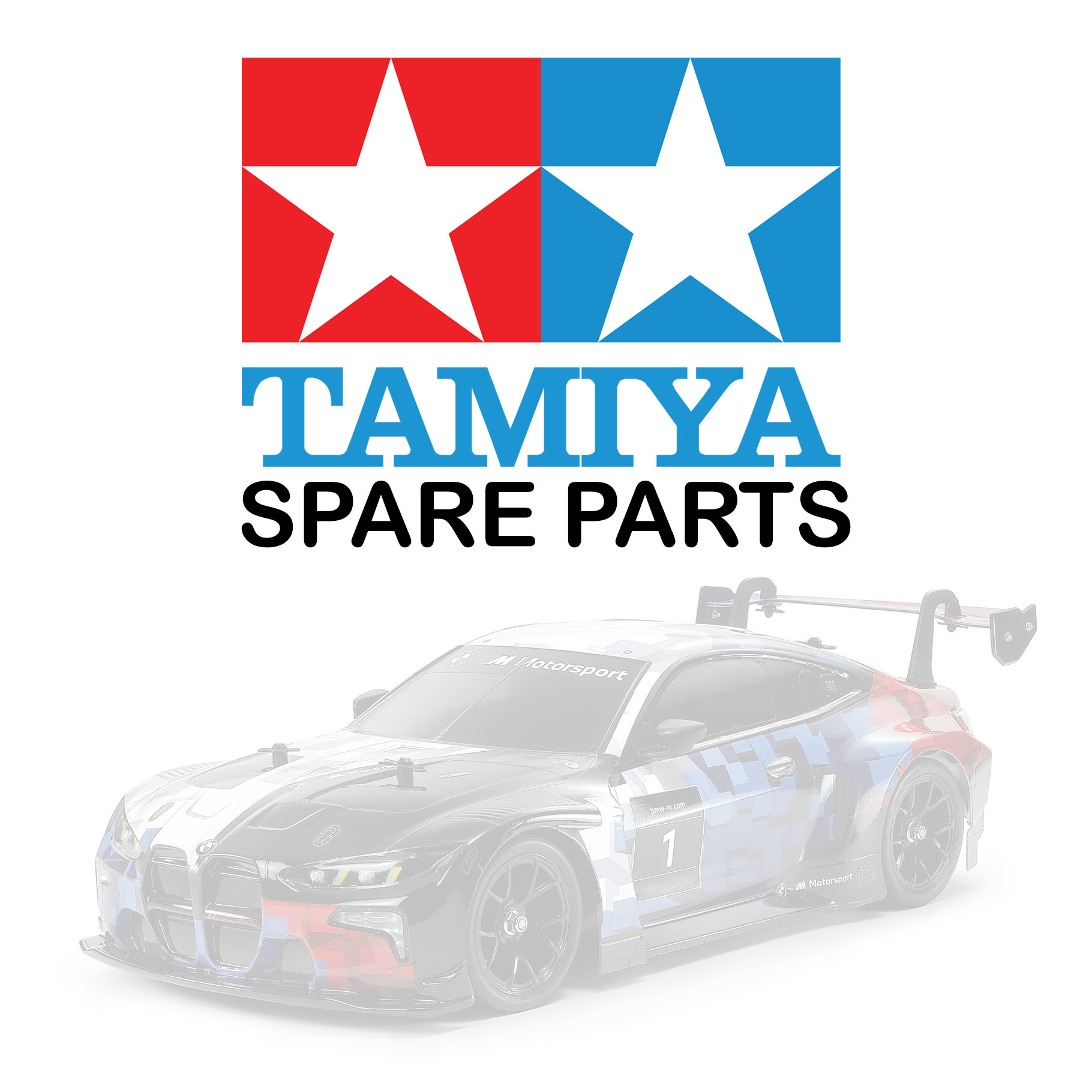 Tamiya BMW M4 GT3 EVO 58751 Stickers A&B & Masking