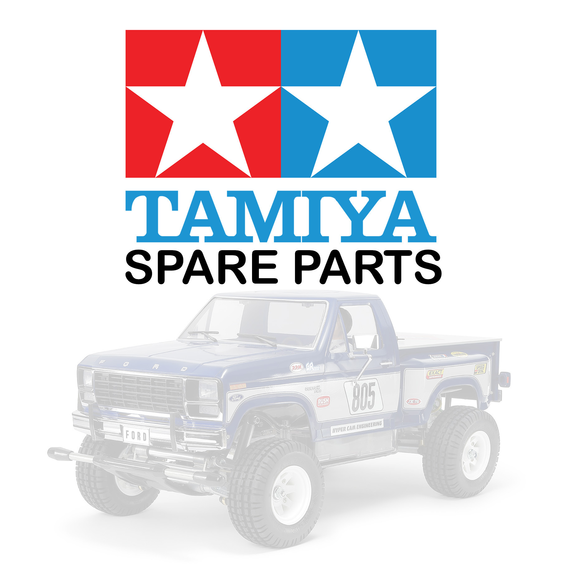 Tamiya Ford F-150 Ranger XLT 58759 Stickers