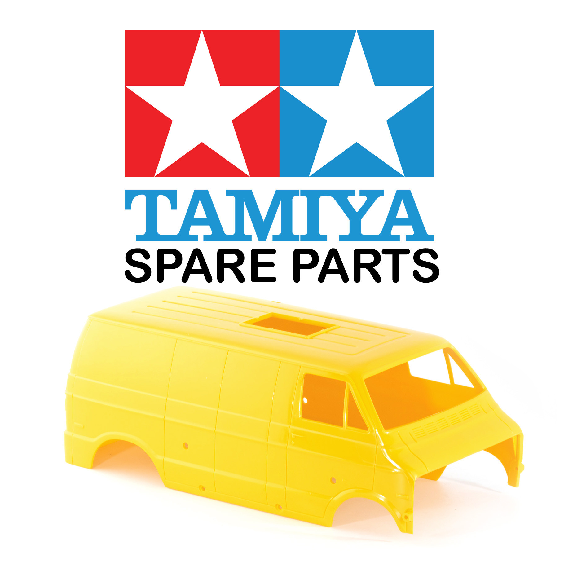Tamiya Lunch Box Body (Yellow)