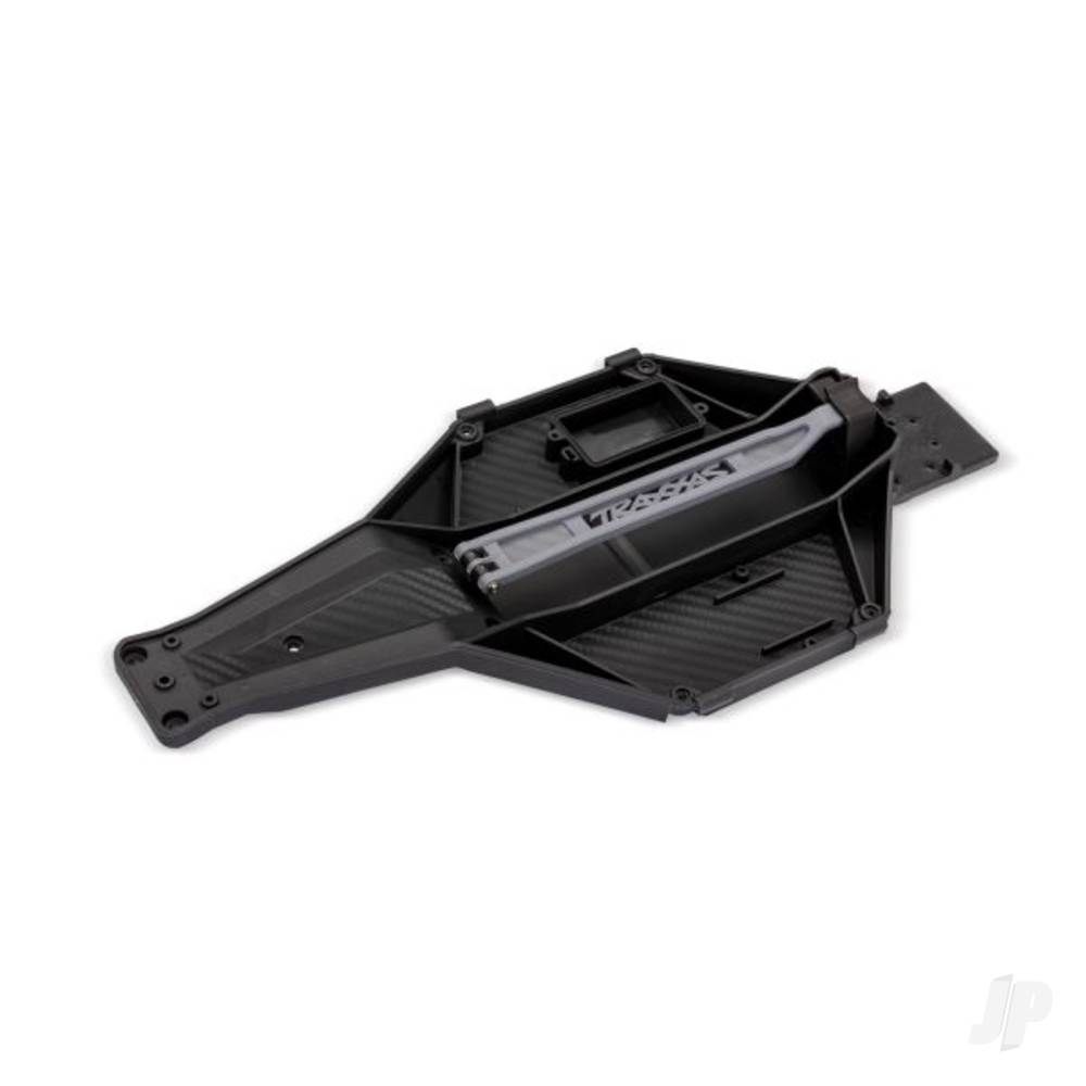 Traxxas Chassis, low CG (steel grey) (requires #5831-BLK, 5831-BLUE, 5831-DGRY or 5831-STGRY lower chassis)