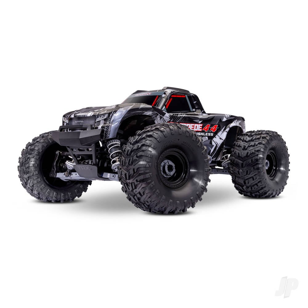 Traxxas Stampede 4WD 1:10 4WD RTR Monster Truck, Black (+ TQi Sport 2-ch, VX3, V3200, Clipless Body)