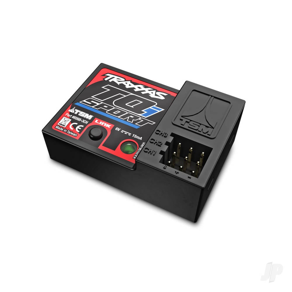 Traxxas Stampede 4WD 1:10 4WD RTR Monster Truck, Black (+ TQi Sport 2-ch, VX3, V3200, Clipless Body)-29
