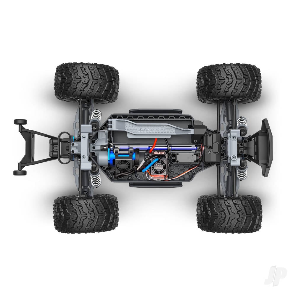 Traxxas Stampede 4WD 1:10 4WD RTR Monster Truck, Green (+ TQi Sport 2-ch, VX3, V3200, Clipless Body)-6