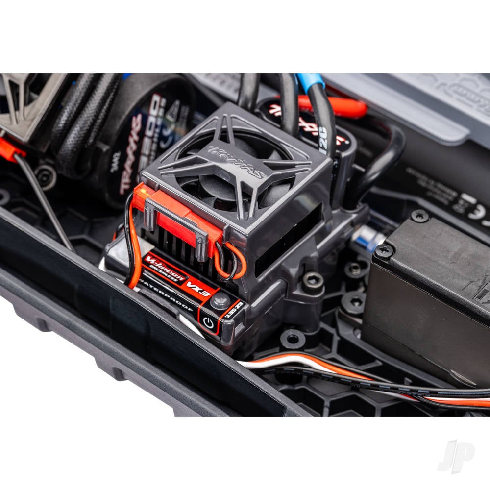 Traxxas Stampede 4WD 1:10 4WD RTR Monster Truck, Green (+ TQi Sport 2-ch, VX3, V3200, Clipless Body)-12