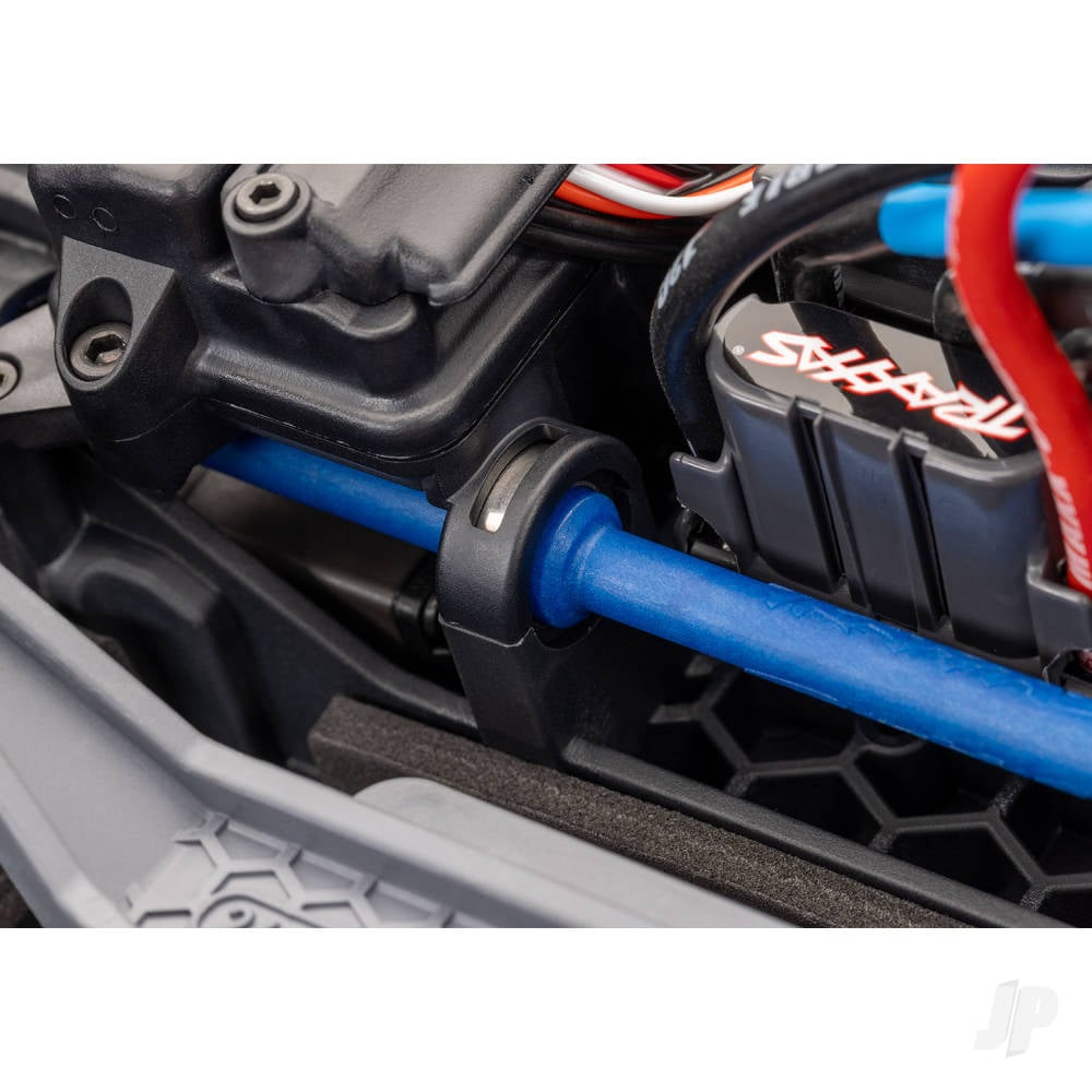 Traxxas Rustler 1:10 4WD RTR Stadium Truck, Blue (+ TQi Sport 2-ch, TSM, VX3, Velineon V3200, Clipless Body)-11