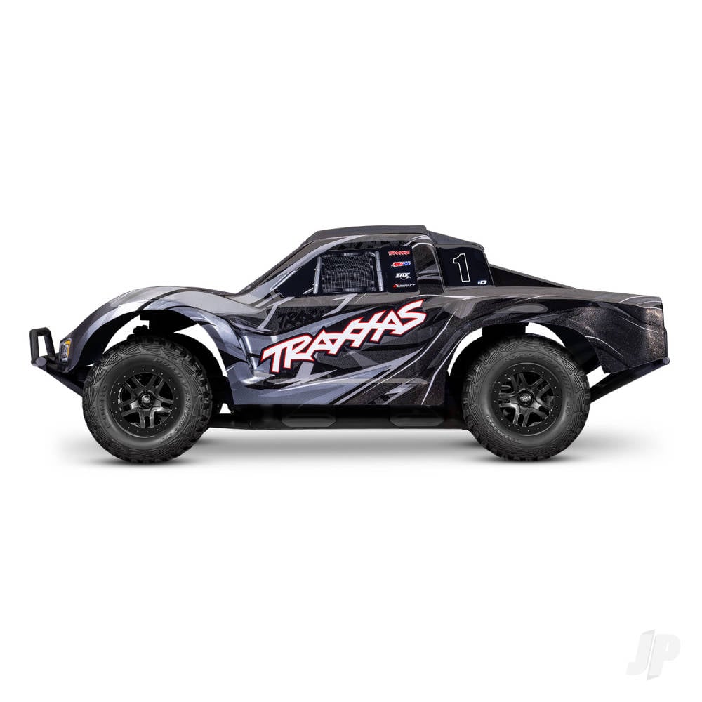 Traxxas Slash 4WD 1:10 4WD RTR Short Course Truck, Black (+ TQi Sport 2-ch, VX3, Velineon V3200, Clipless Body)-2