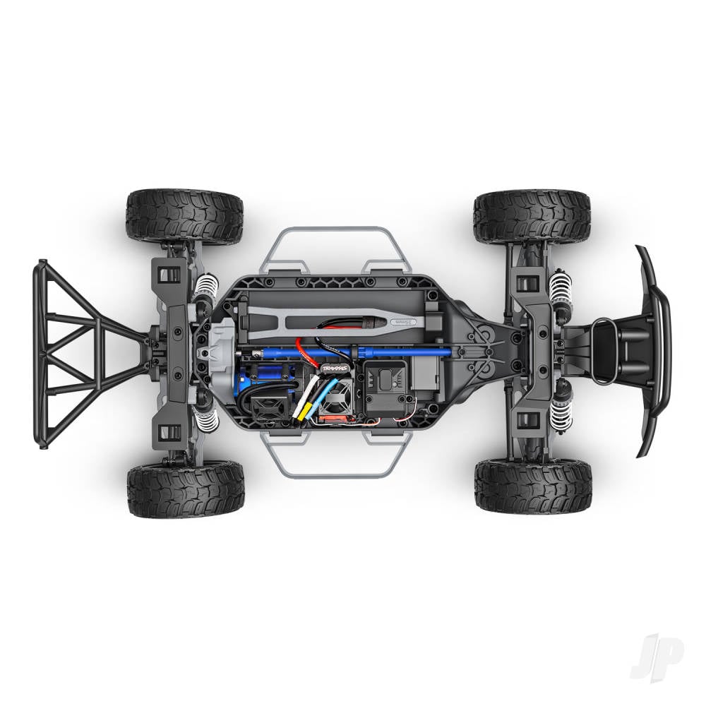 Traxxas Slash 4WD 1:10 4WD RTR Short Course Truck, Black (+ TQi Sport 2-ch, VX3, Velineon V3200, Clipless Body)-5