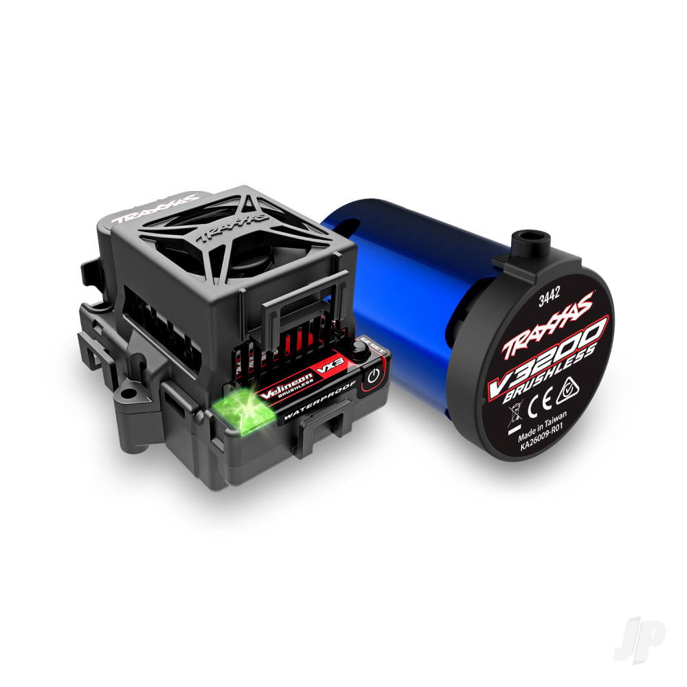 Traxxas Slash 4WD 1:10 4WD RTR Short Course Truck, Black (+ TQi Sport 2-ch, VX3, Velineon V3200, Clipless Body)-21