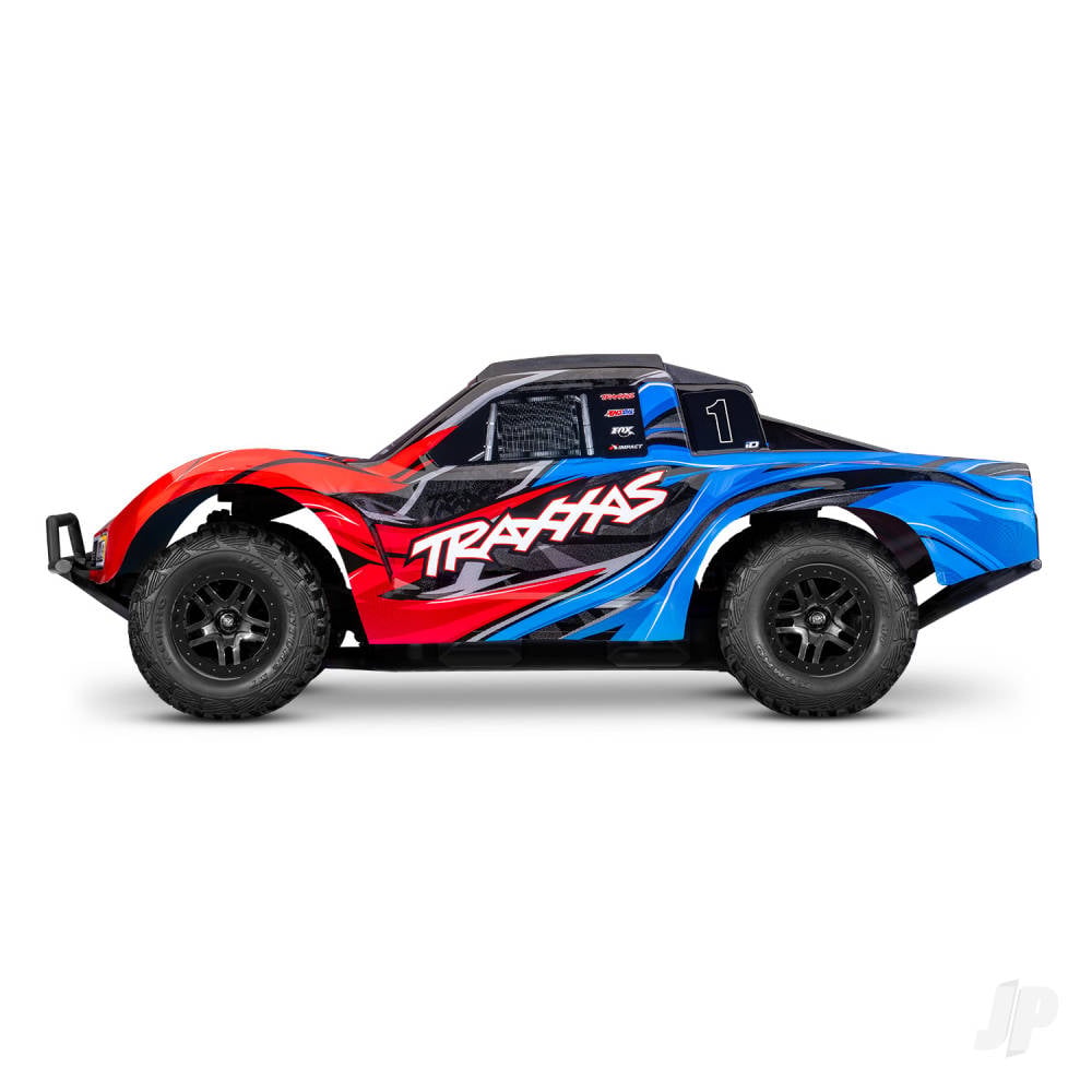 Traxxas Slash 4WD 1:10 4WD RTR Short Course Truck, Red (+ TQi Sport 2-ch, VX3, Velineon V3200, Clipless Body)-2