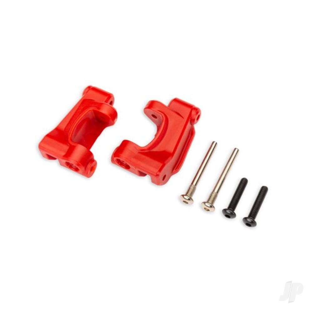 Traxxas Red Extreme Heavy-Duty Caster Blocks (L&R)