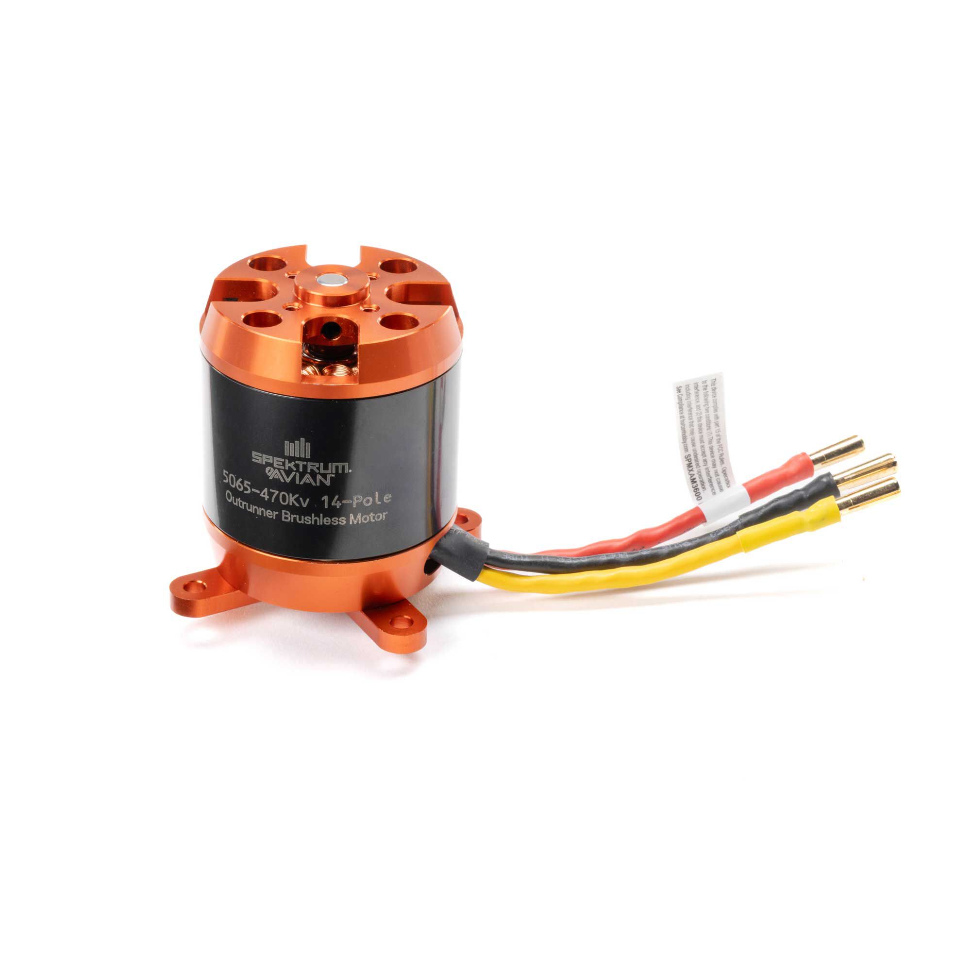 Brushless Motor 5065-470Kv, 14-Pole