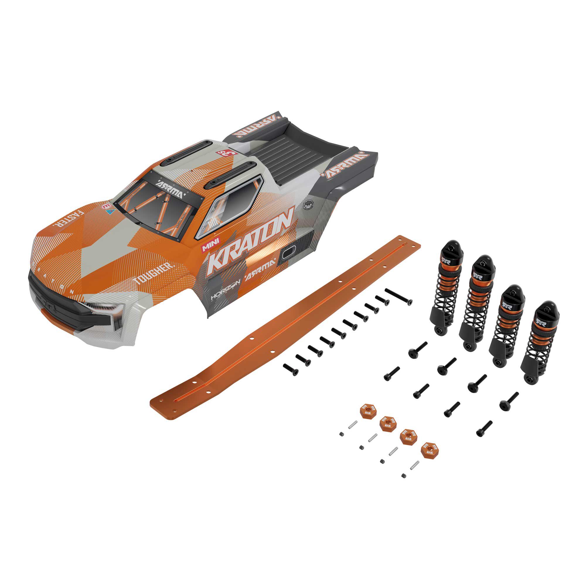 MINI KRATON Orange Body & Parts Bundle