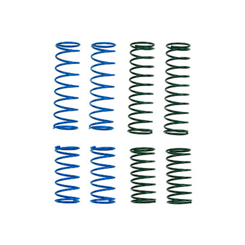 Associated Rc10 Model 24 Shock Spring Set Soft/green, Hard/bl