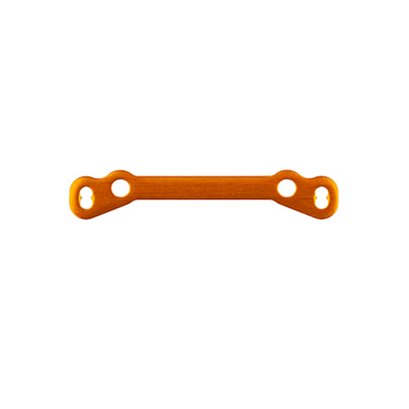 Team Associated Reflex 14b Classic Aluminium Steering Plate, Gold