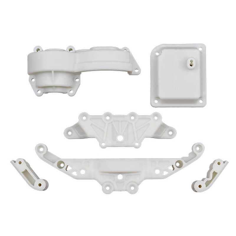 Team Associated Rc10 Rally 4x4 Top Plates/gearbox/rx Box Top