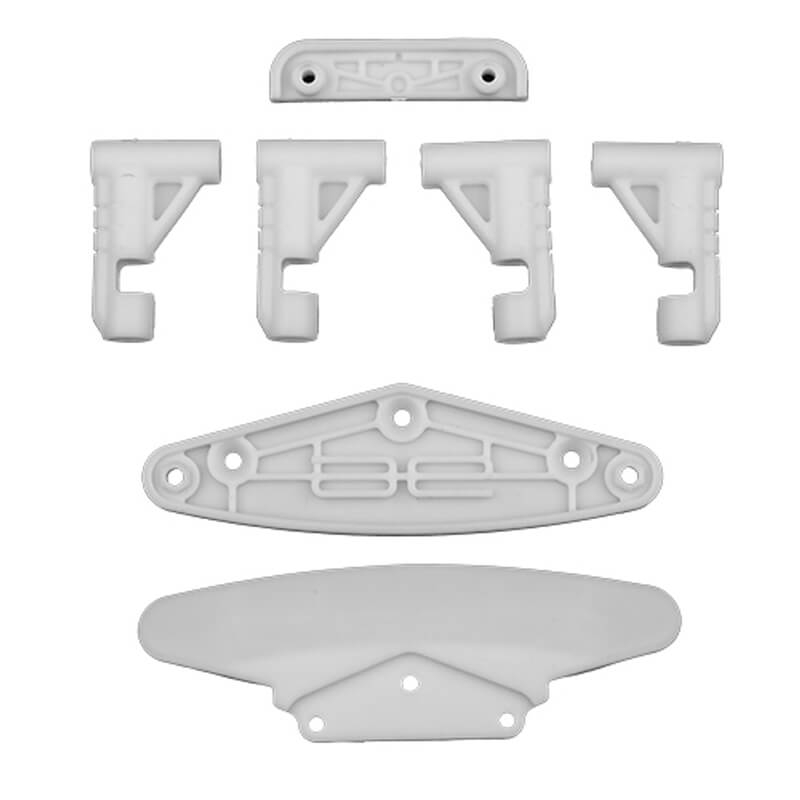 Team Associated Rc10 Rally 4x4 Front Bumper Mount, Natural