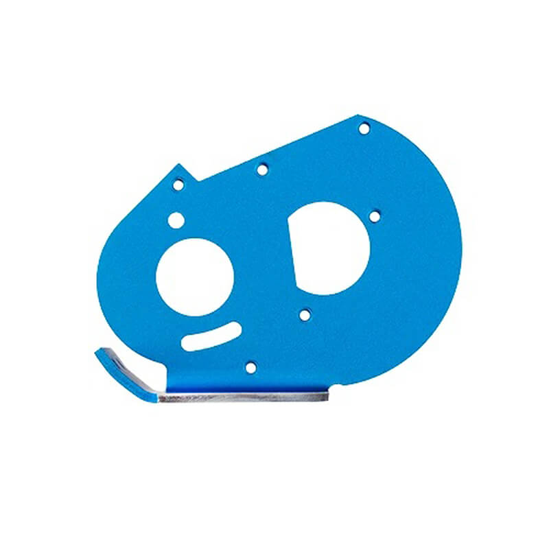 Team Associated Rc10 Motor Plate (blue)