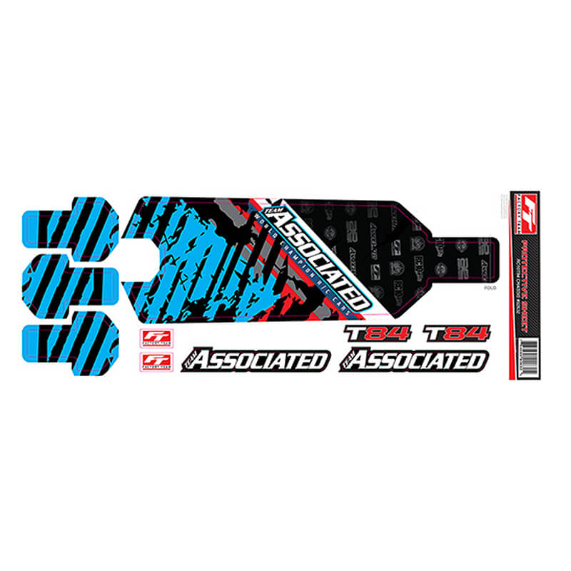 Team Associated Rc10t84/b84.1 Ft Chassis Protector Printed