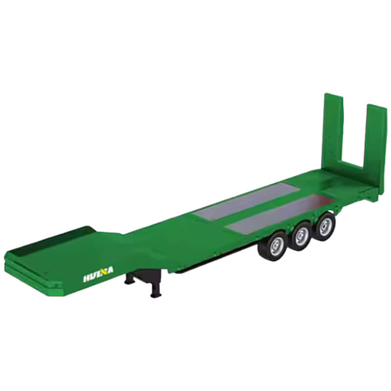 Huina Rc Haulage Flatbed Trailer For Cy1501 Green