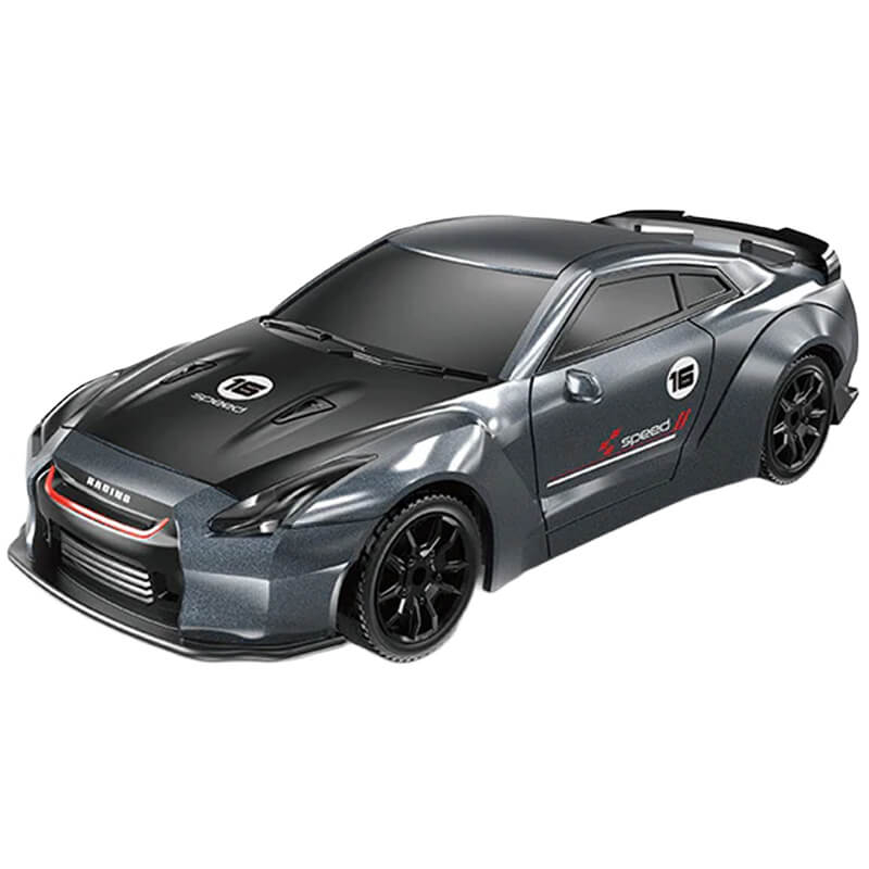E-zee Rc 1/43 Lighting Gtr 4wd Drift Car W/gyro - Silver