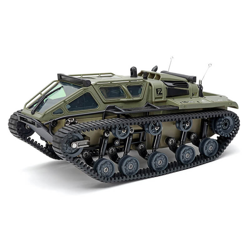 E-zee Rc 1/16 Ripsaw High Speed Drift Tank - Green