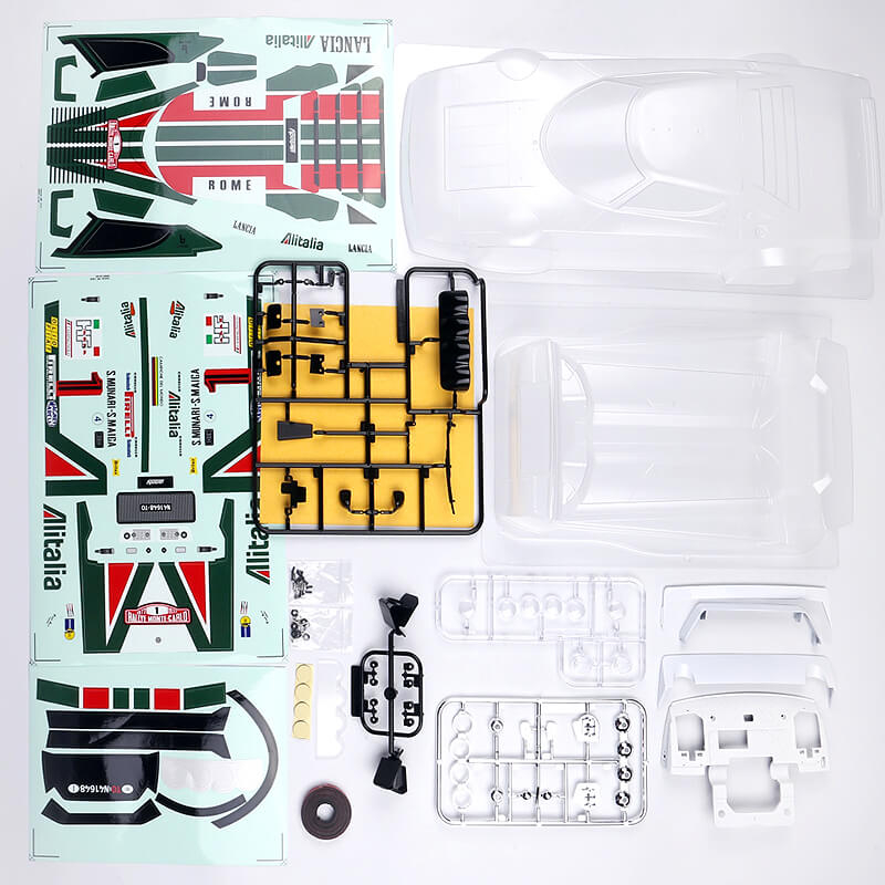 Killerbody Lancia Stratos Gr.4 1/10 Clear Body