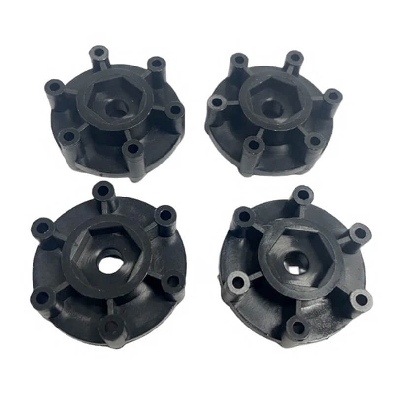 Method Adaptor 1/10 Mt Tyre, 12mm Hex/13.2mm Thick (4pc)
