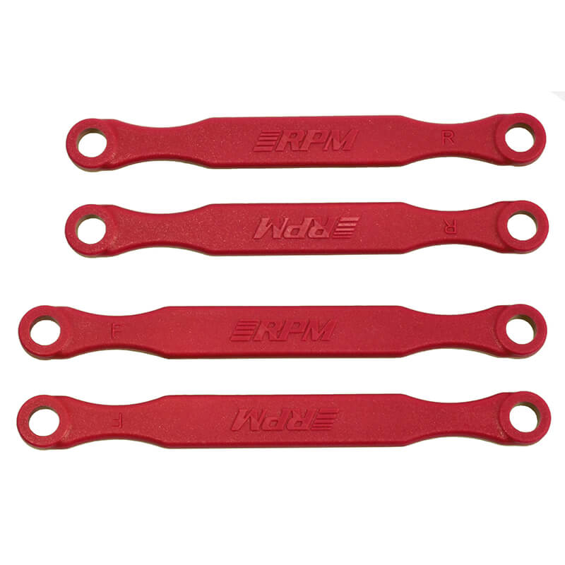 Rpm Bl2 Camber Link Set For Traxxas 4wd Vehicles - Red