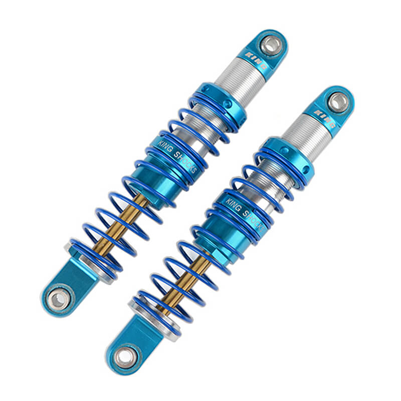 Rc4wd King Off-road Racing Shocks 80mm Silver/blue