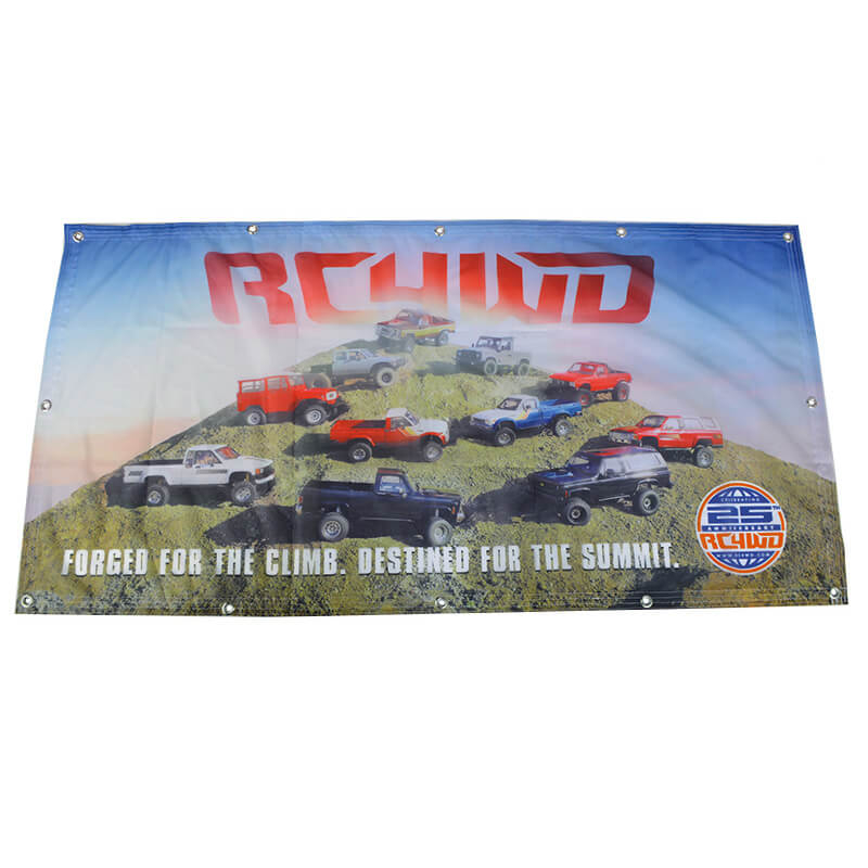 Rc4wd 2x4 Cloth Banner (summit)